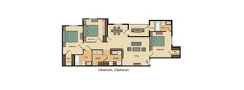 3 Bed 2 Bath