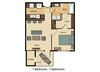 1 Bed 1 Bath