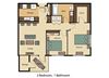 2 Bed 1 Bath
