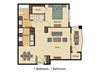 1 Bed 1 Bath