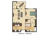 1 Bed 1 Bath