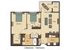 2 Bed 1 Bath