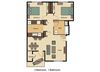2 Bed 1 Bath