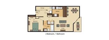 1 Bed 1 Bath