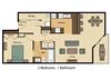 1 Bed 1 Bath