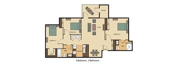 3 Bed 2 Bath