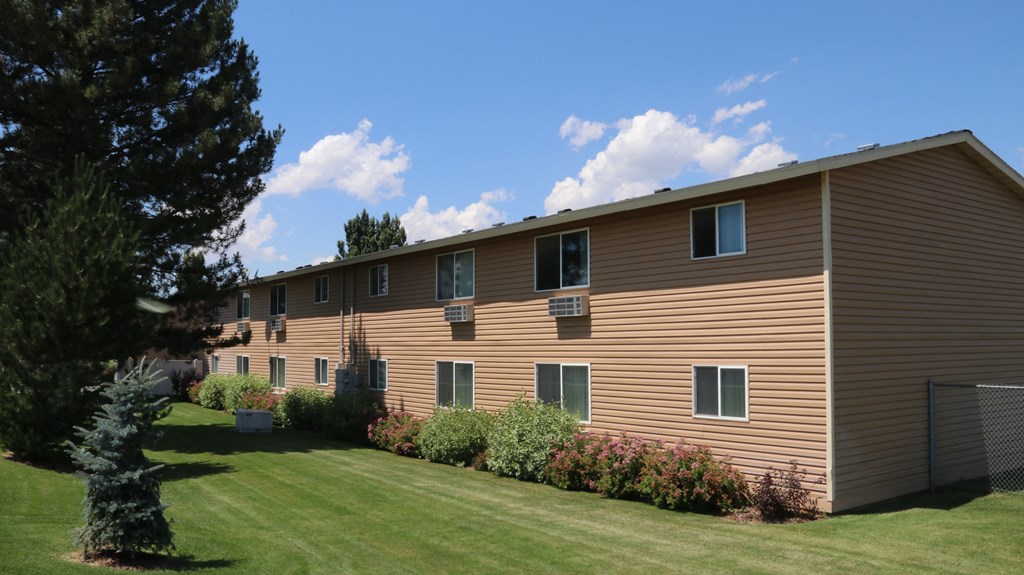 our apartments are located on the side of the building