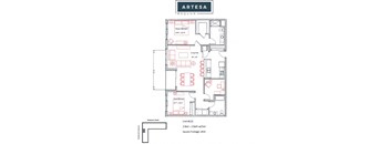 1403sqft 2 Bedroom w/Den & Patio