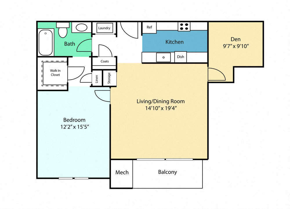 One Bedroom Emerald
