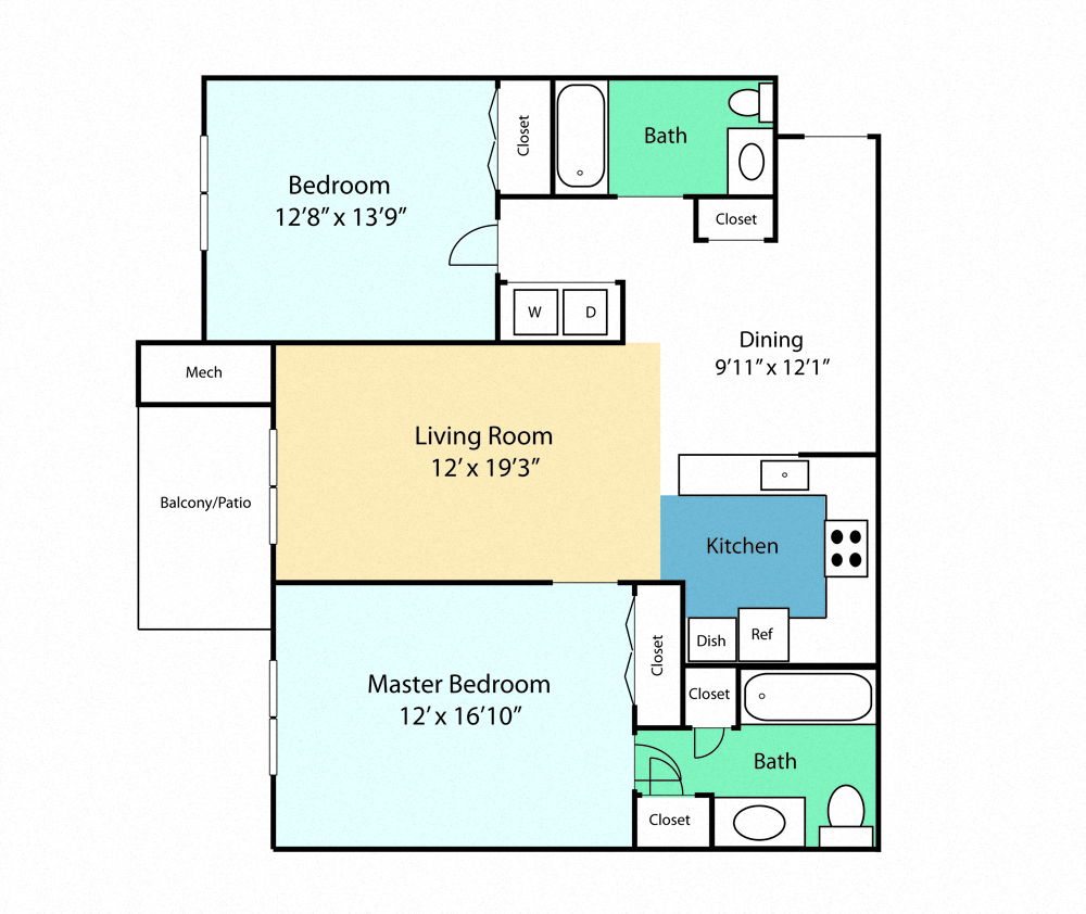Two Bedroom Laurel