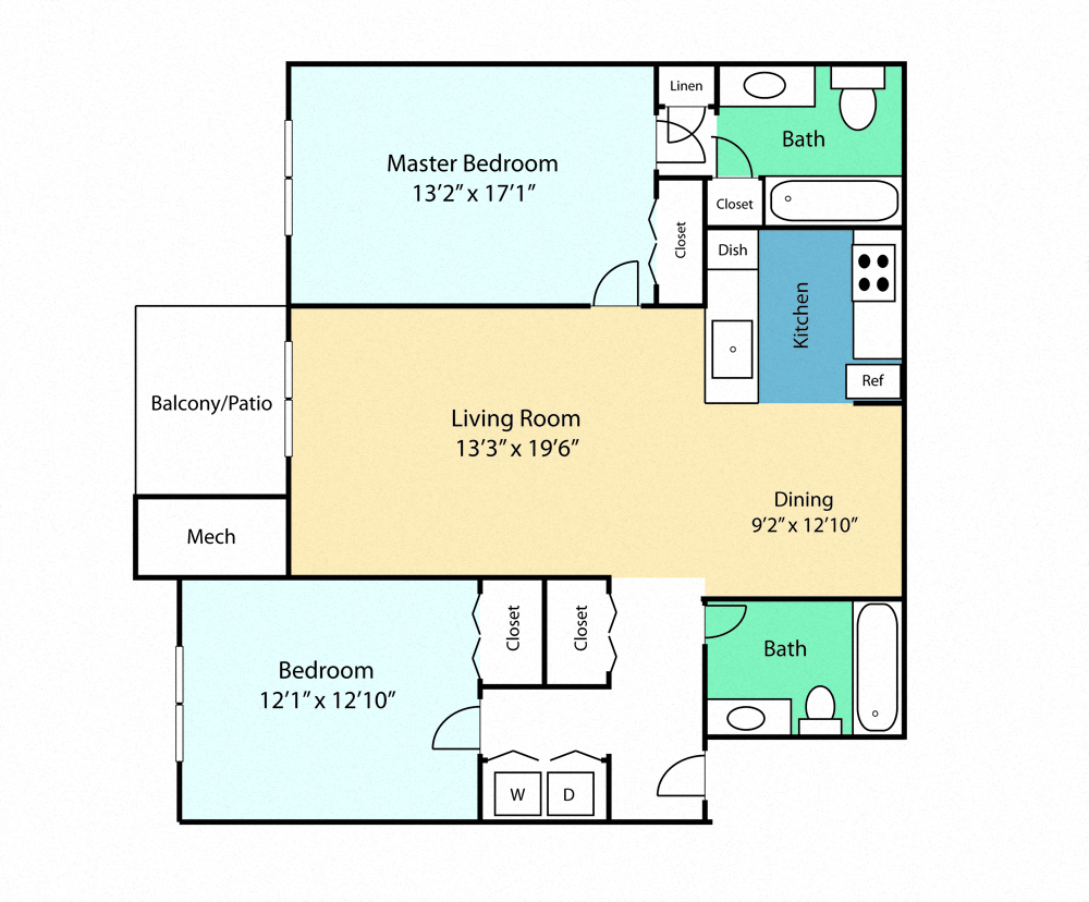 Two Bedroom Myrtle