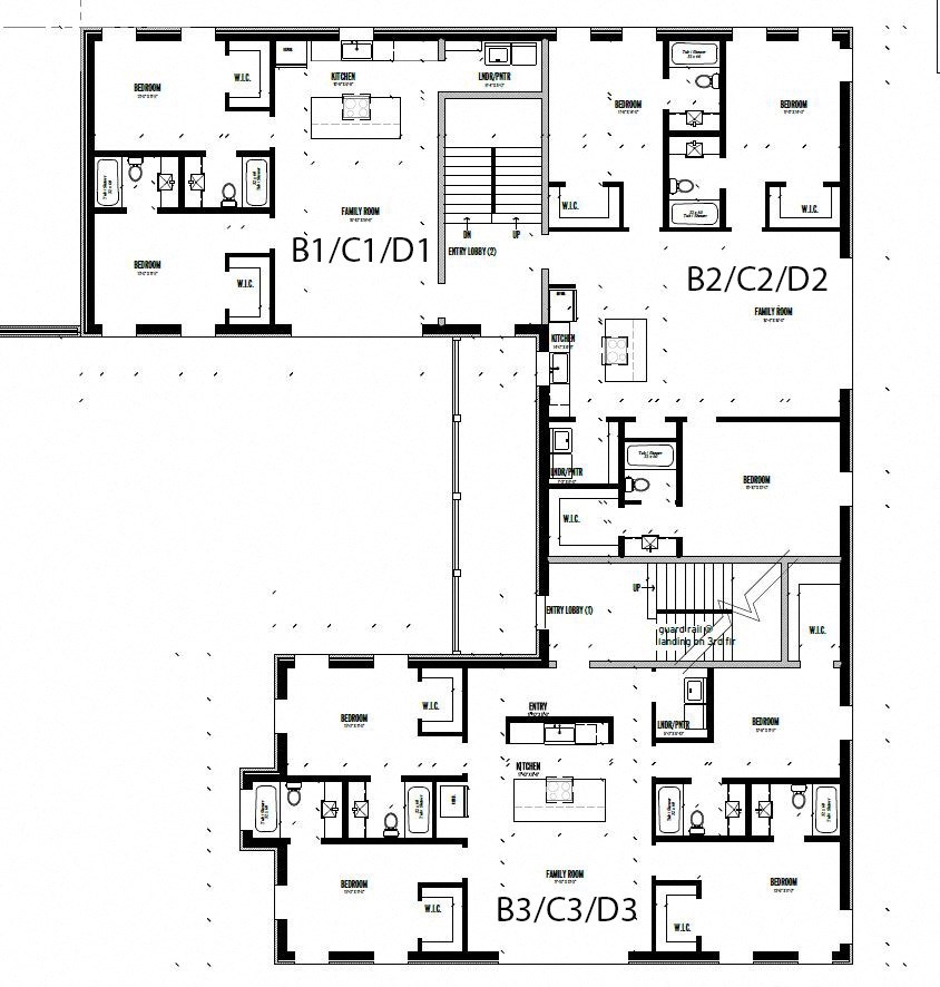 the floor plans for the different floors of the house