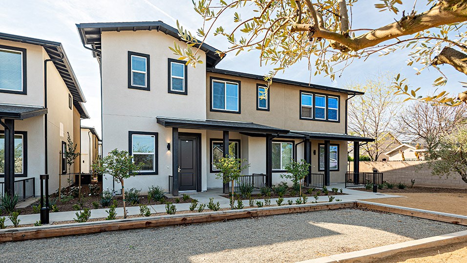 The Row Exterior Apartment Entrance