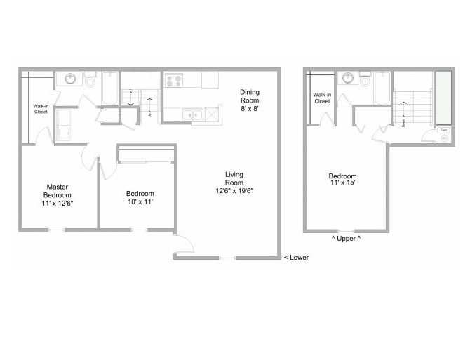 3-Bedroom Townhome