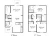 3 Bedroom 2.5 Bath Townhouse