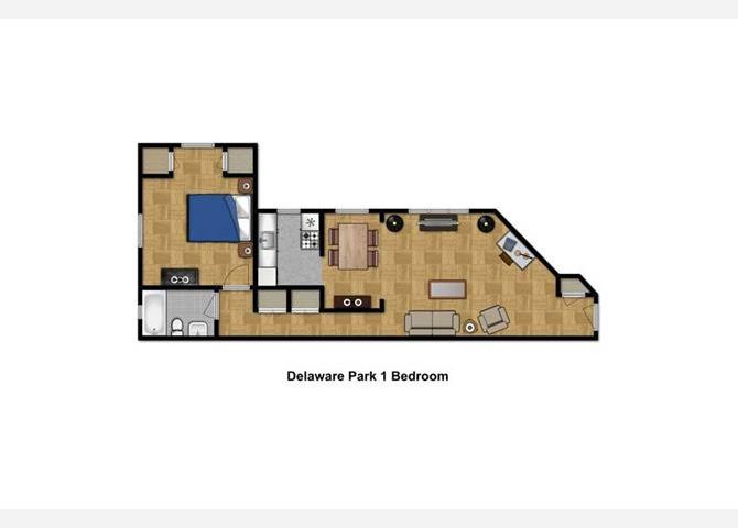 1 Bedroom 1 Bath