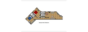 2 Bedroom 1 Bath