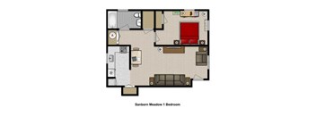 1 Bedroom 1 Bath Lower