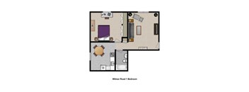 1 Bedroom 1 Bath