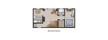 1 Bedroom 1 Bath