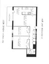 2 bedroom,1 bathroom