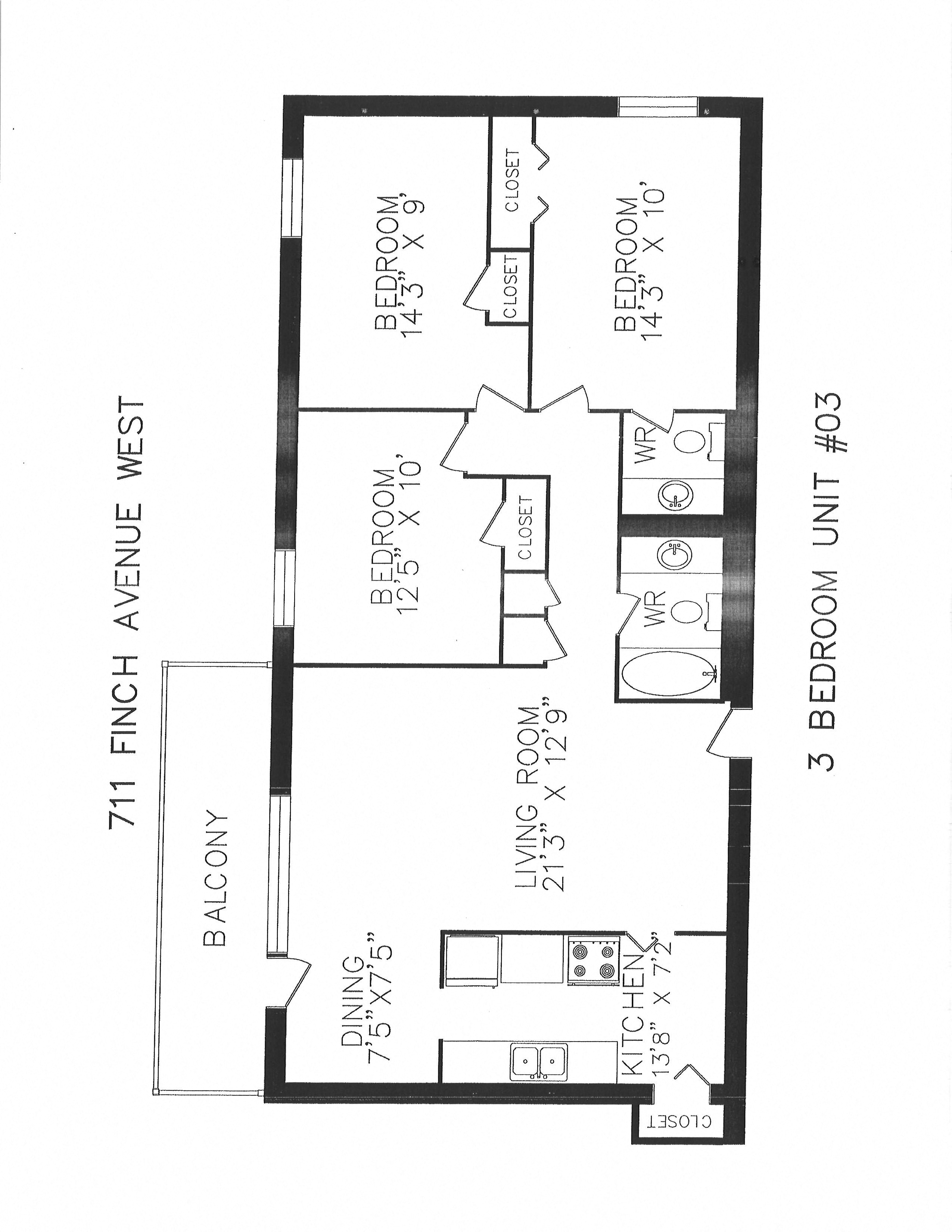 707-711 Finch Ave West Studio-3 Beds Apartment for Rent - Photo Gallery 14