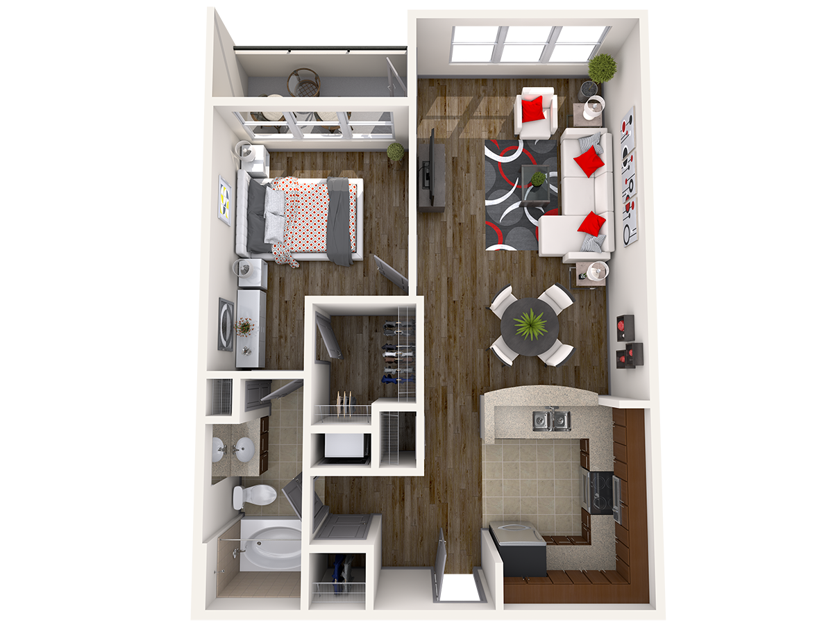 100 W Grant St Studio-3 Beds Apartment, Loft for Rent - Photo Gallery 26