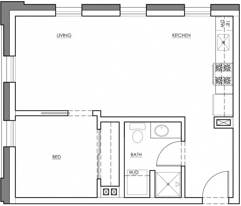 One Bedroom A