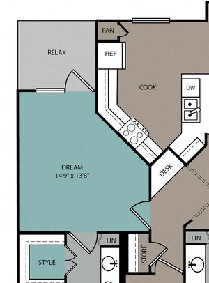 thb2l THB2L 2B Lower Townhome 1C Garage