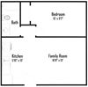 1 bedroom 1 bathroom
