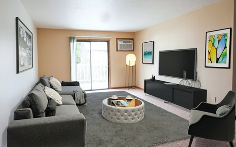 Essex Place_Model Apartment Living Room