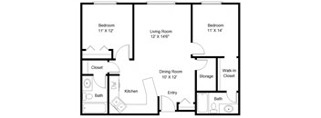Essex Place_2 Bedroom - Egret
