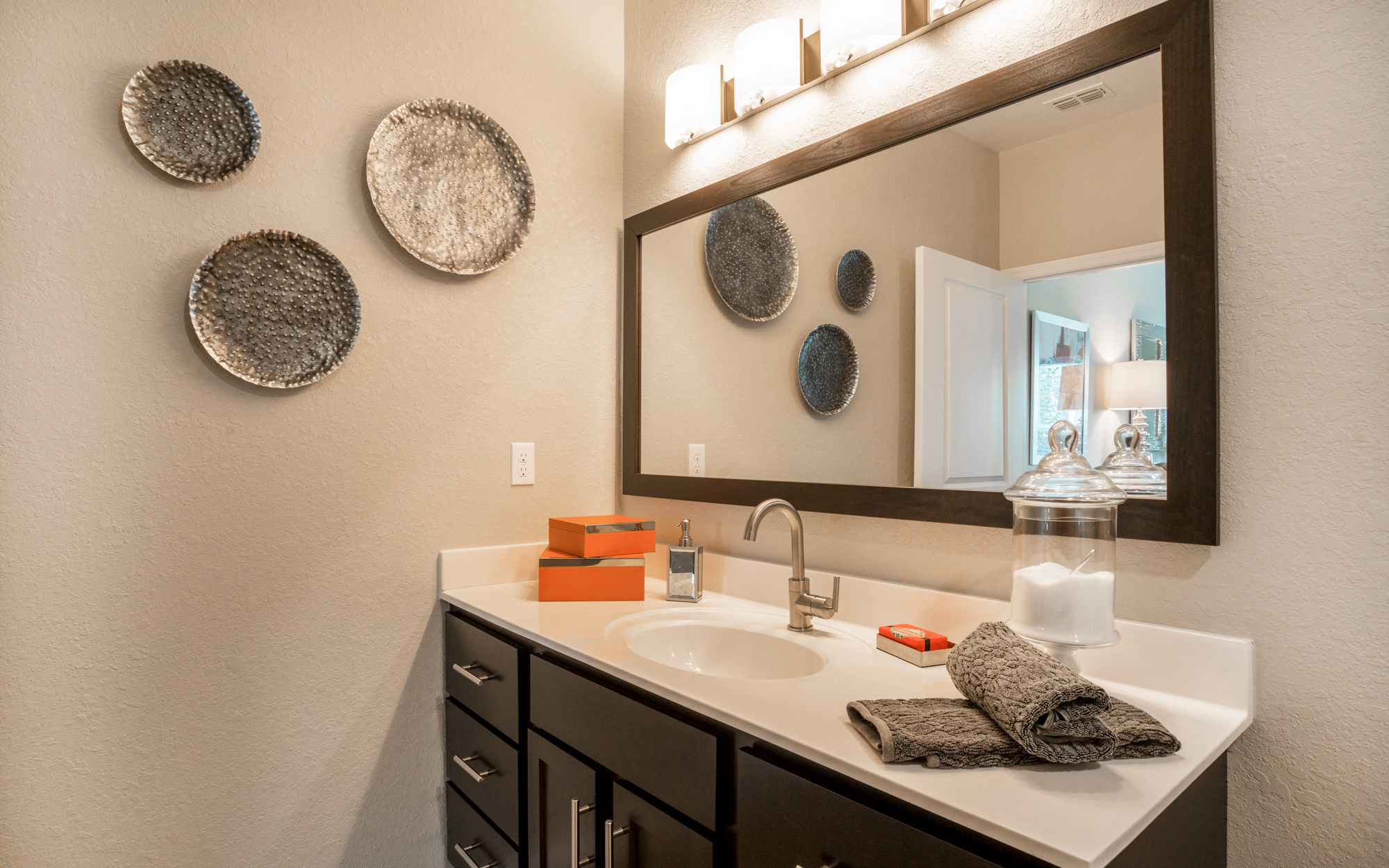 Bathroom at Palms at Magnolia Park in Riverview, FL