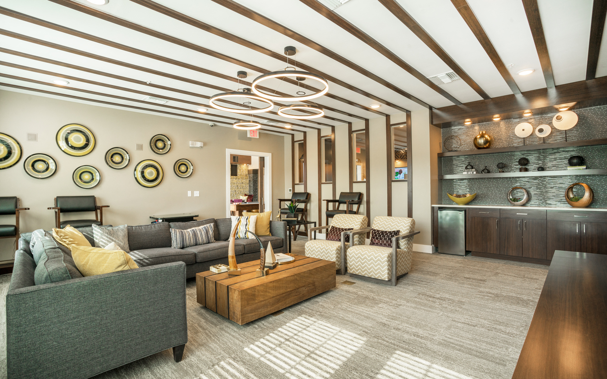 Media Room at Palms at Magnolia Park in Riverview, FL