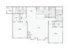 The Biltmore Floor Plan The Biltmore Floor Plan at 23Thirty Cobb, Smyrna, Georgia