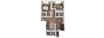 B1 Floor Plan at Glen Brae, Glendale, Arizona