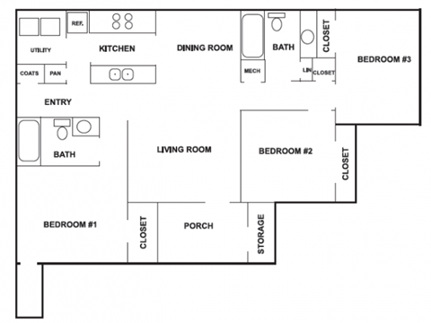 8810 Sonnyboy Lane #15000 1-3 Beds Apartment, Affordable for Rent - Photo Gallery 21