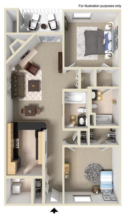 B2 Floor Plan 3