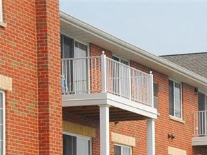 Private Patios and Balconies at Wildwood Highlands Apartments & Townhomes 55+, Menomonee Falls, WI,53051