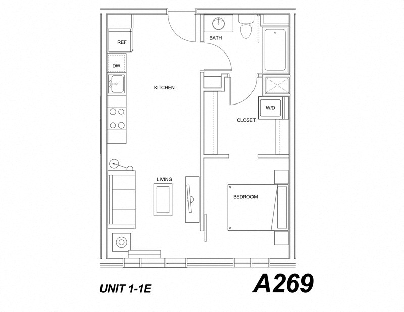 1 BPortland, OR Grant Park Village Apartments 1 bedroom 1 bath