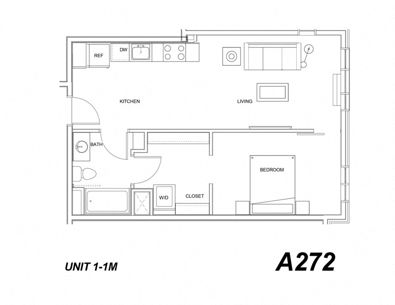  1 BPortland, OR Grant Park Village Apartments 1 bedroom 1 bath