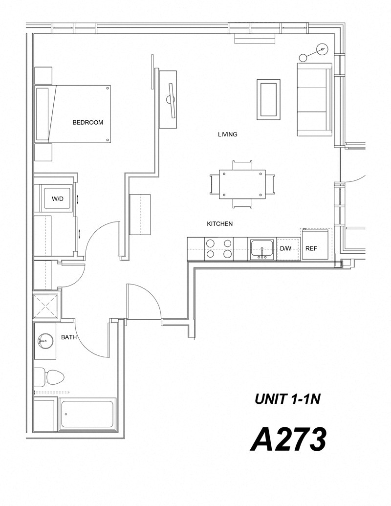 1 BPortland, OR Grant Park Village Apartments 1 bedroom 1 bath