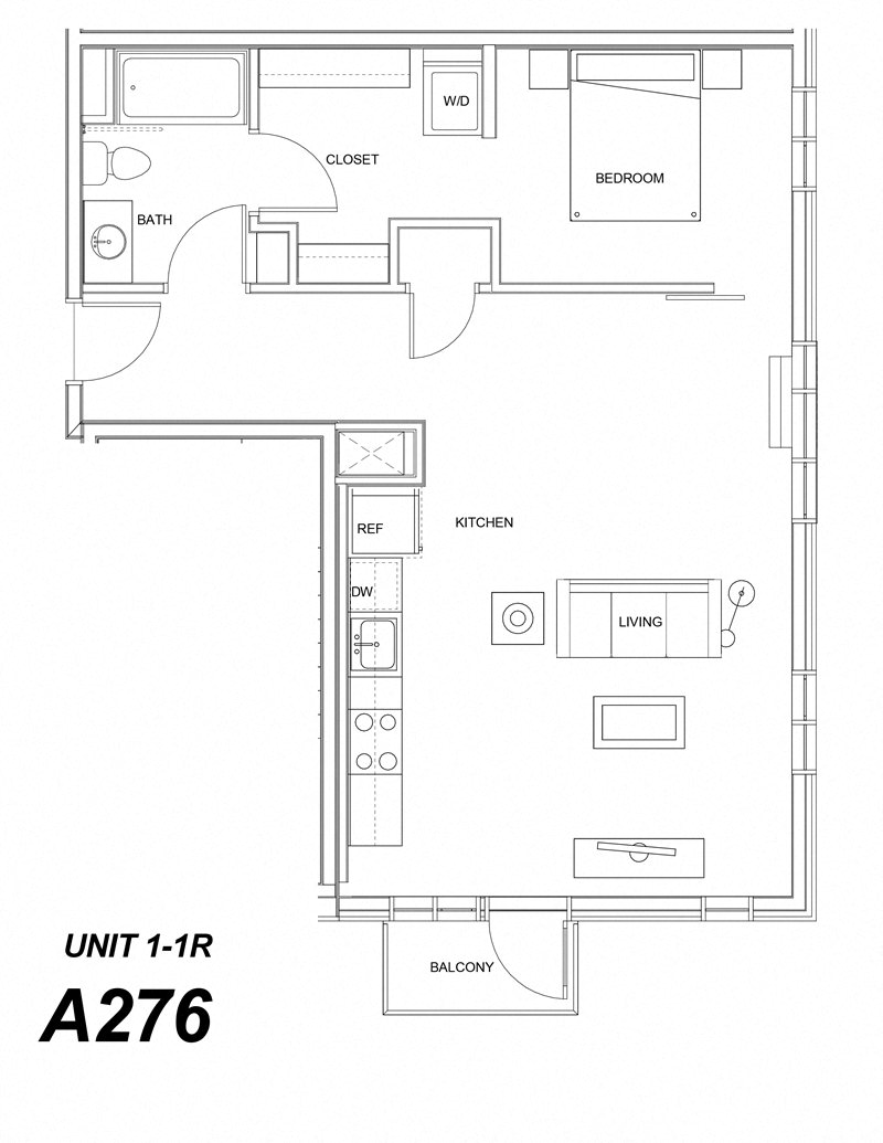 1 BPortland, OR Grant Park Village Apartments 1 bedroom 1 bath