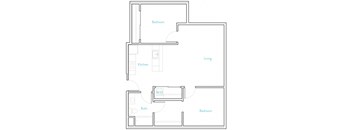 Portland, OR Grant Park Village Apartments 1 bedroom 1 bath