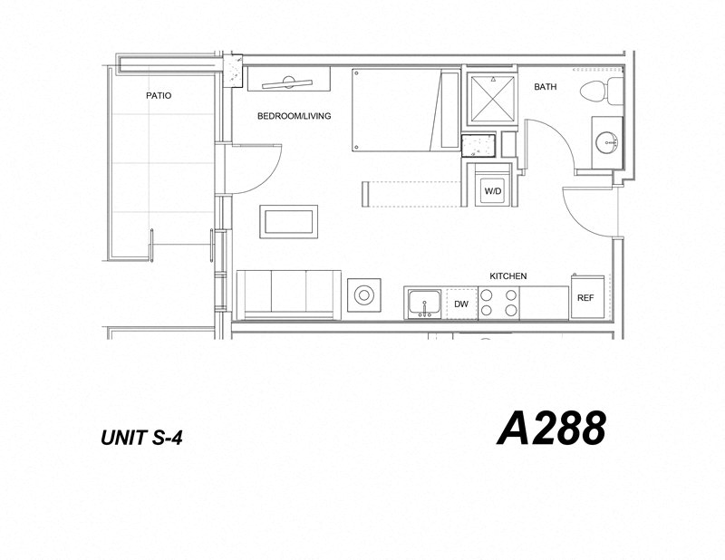 Portland, OR Grant Park Village Apartments studio 