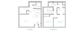 Portland, OR Grant Park Village Apartments 2 bedroom 2 bath