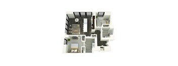 2  Bed   2  Bath   1,084 Sq. Ft. 03 Floor Plan at 73 East Lake, Chicago, 60601