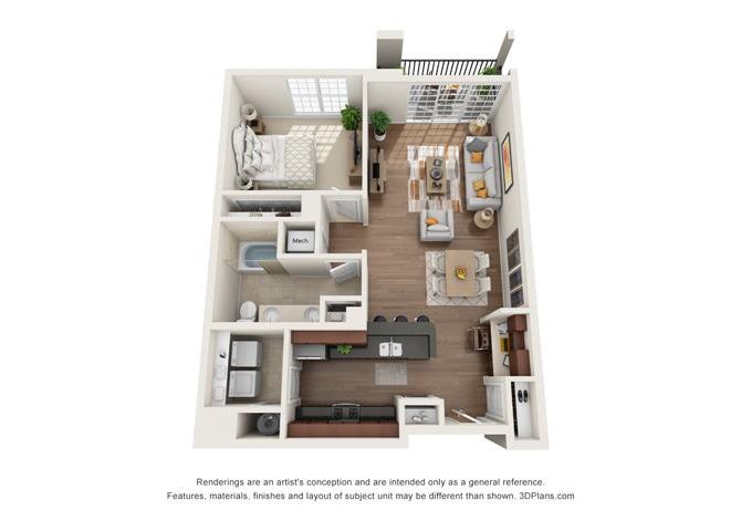 White Oak Floor Plan 3