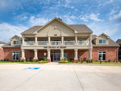 the trails apartments building exterior