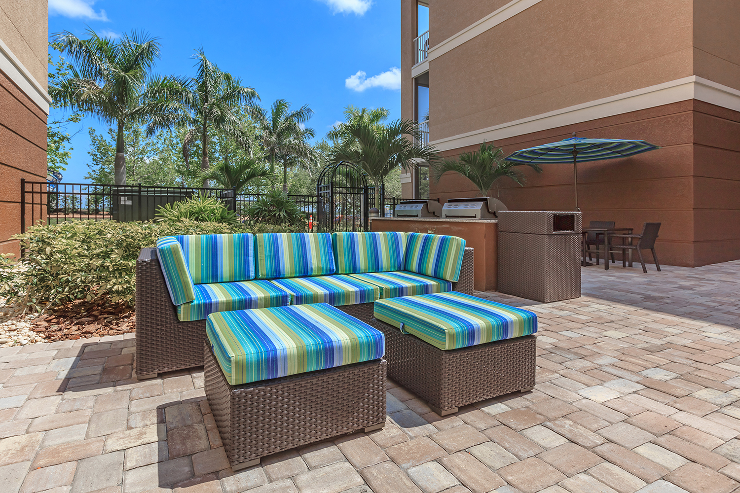 Outdoor Lounge at Riversong Apartments in Bradenton, FL